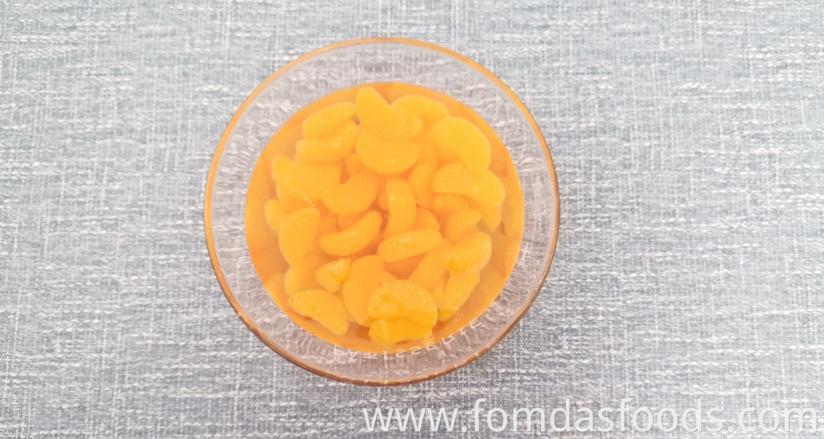 A10 Canned Mandarin in Orange Juice